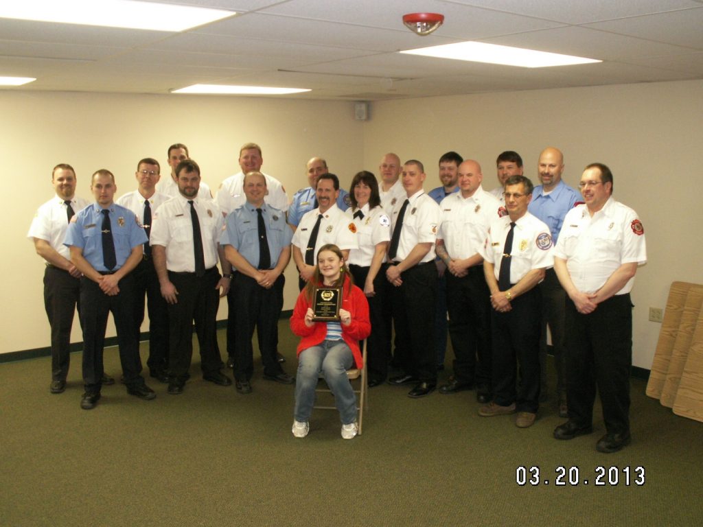 Tiffany with the Calumet County Dive Team